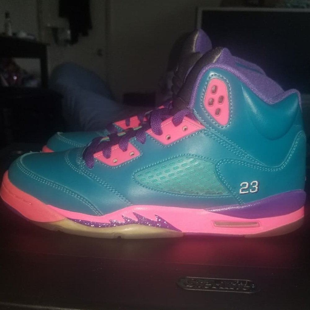 Air Jordan 5 Retro GS 'Teal'